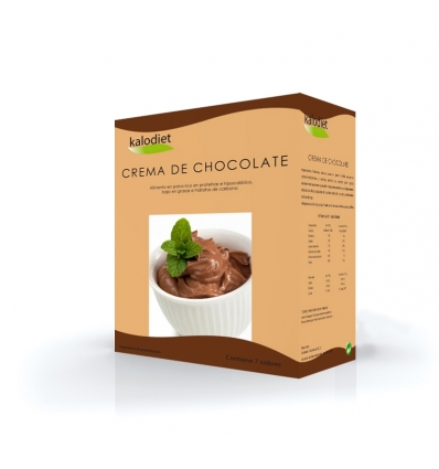 Kalodiet, Crema de chocolate caja de 7 sobres