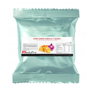 ReduPro Patatas CHIPS sabor CEBOLLA-QUESO bolsa 30 grs