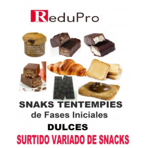 ReduPro Surtido de Tentempiés DULCES de Fase 1. 15 unidades
