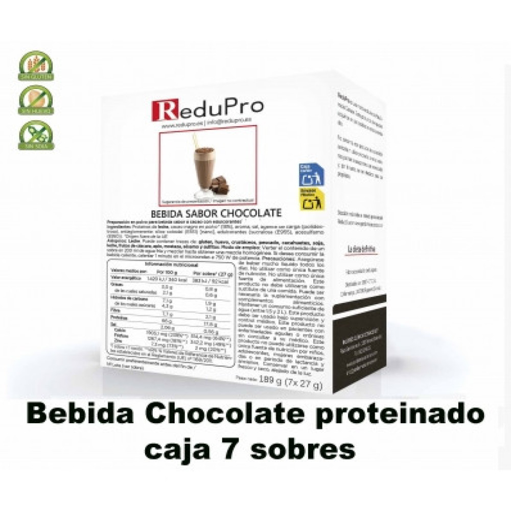 ReduPro Bebida de Chocolate proteinado