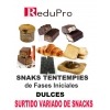 ReduPro Surtido SNACKS Tentempiés DULCES de Fase 1. Actualizado 18/10/2024