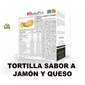 ReduPro Tortilla de Queso. CAJA 7 sobres