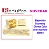 ReduPro Bizcochito Estrawerry Cheese Cake recubierto chocolate blanco 1 unidad