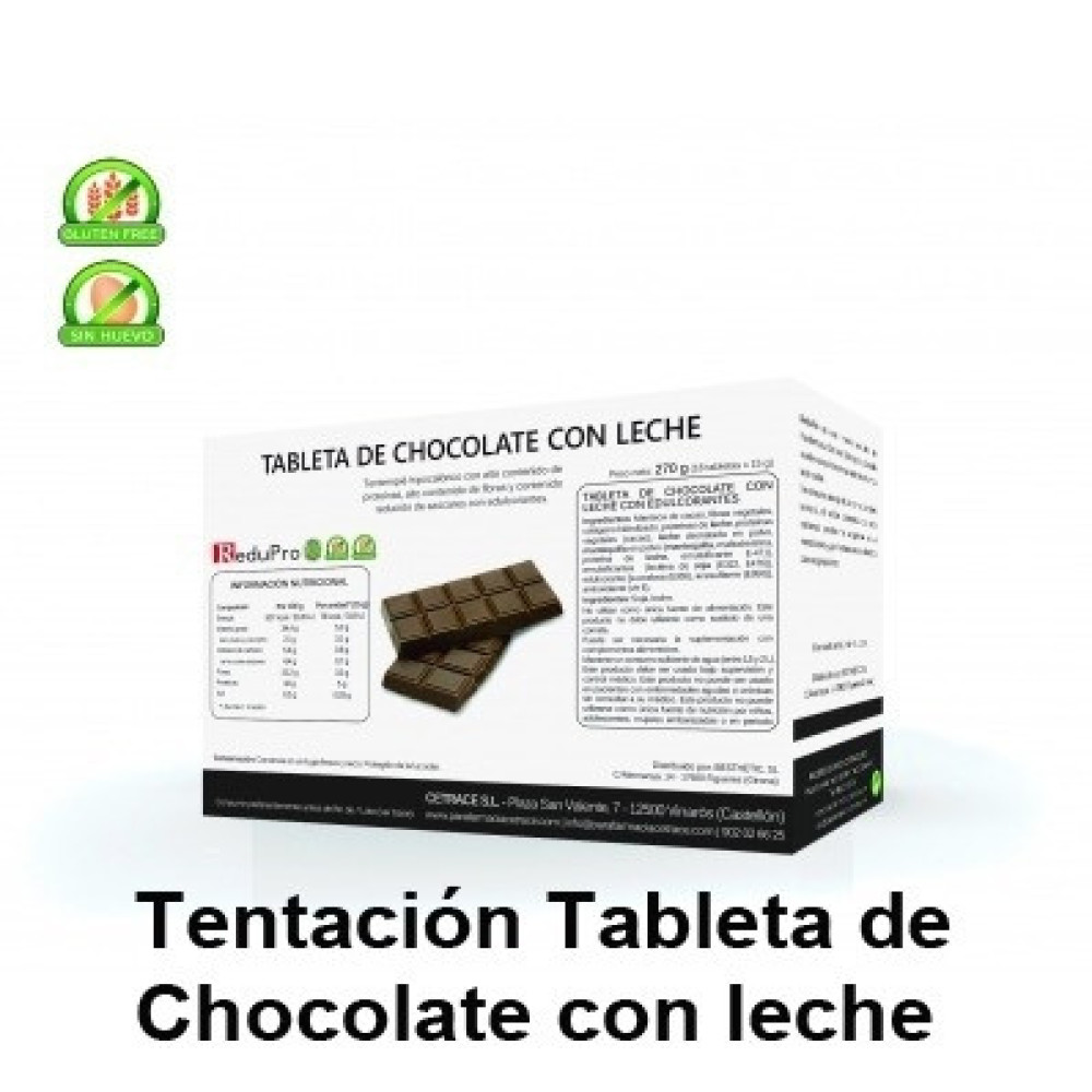 ReduPro Tentacion tableta de chocolate con leche