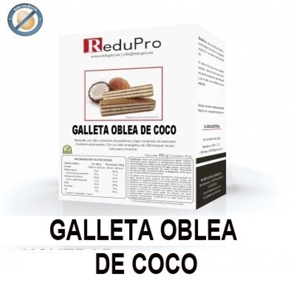 ReduPro Galleta de oblea de Coco