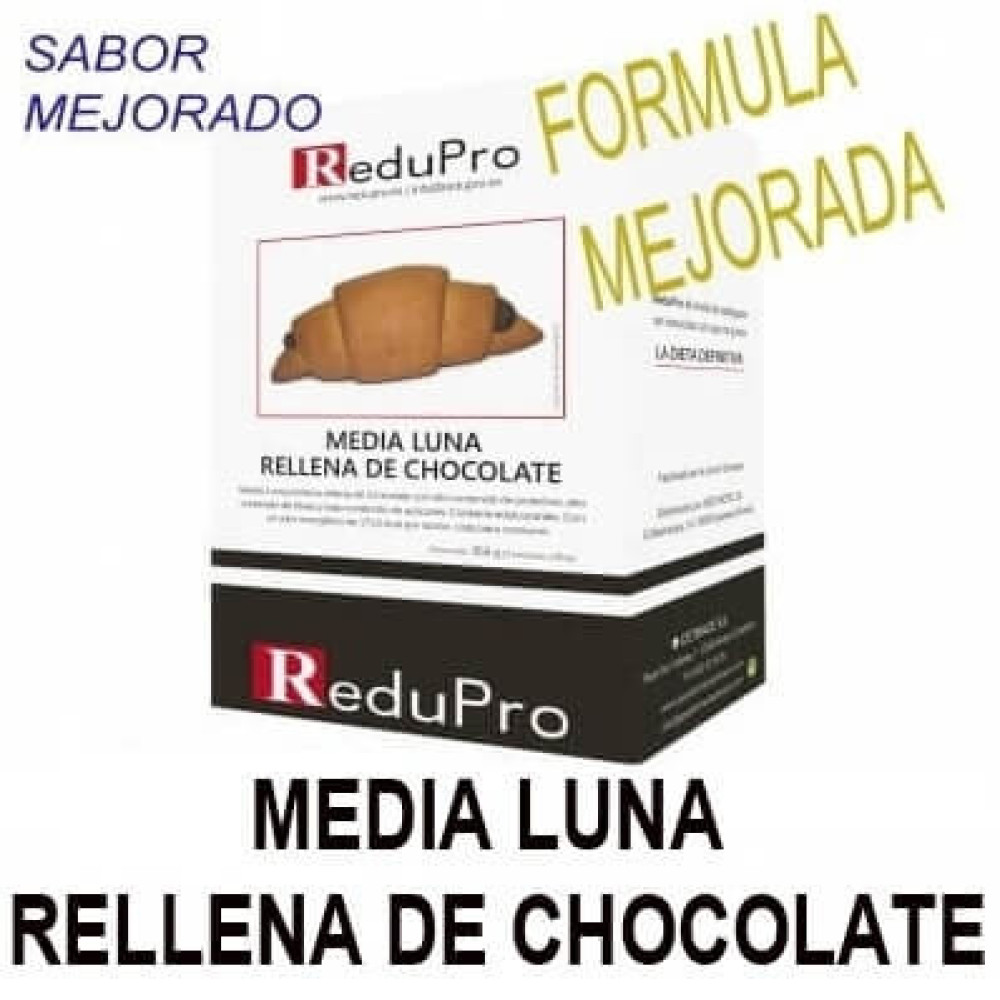 ReduPro Medias Lunas rellenas de Chocolate