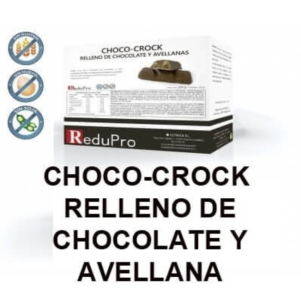 ReduPro Choco-Crock galleta rellena de chocolate y avellana