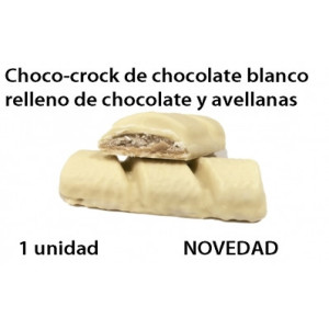 ReduPro CHOCO-CROCK de chocolate BLANCO relleno de chocolate y avellana. 1 unidad