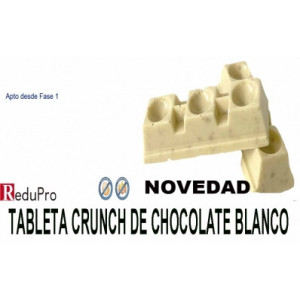 ReduPro Tableta crunch de chocolate BLANCO 1 unidad NUEVA FROMULA