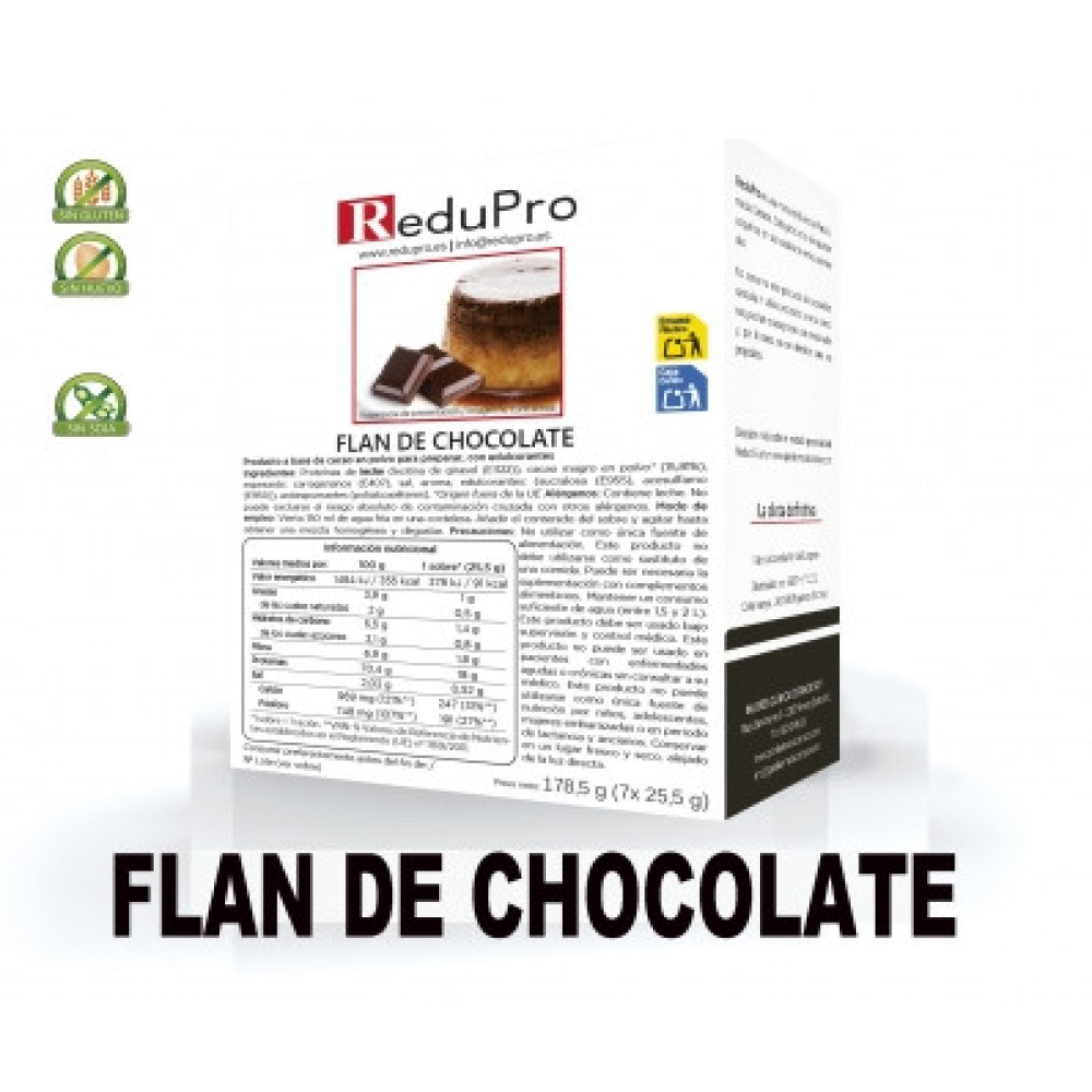 ReduPro FLAN de CHOCOLATE