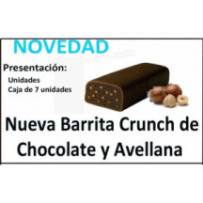 ReduPro NUEVA Barrita Crunch de Chocolate y Avellana 1 unidad