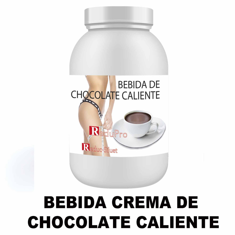 ReduPro Bebida Crema de  Chocolate caliente, 1 bote economico 16 raciones