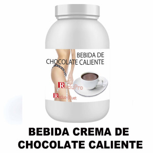 ReduPro Bebida Crema de  Chocolate caliente, 1 bote economico 16 raciones