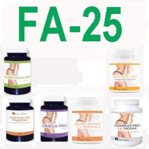 Pack FA-25 Complementos de micronutrientes para Fases Activas CON MUCHA DIFICULTAD PARA EVACUAR