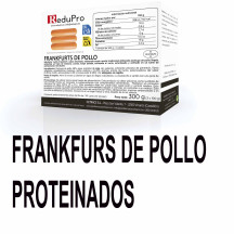 ReduPro Salchichas Franckfurs de Pollo, caja con 3 raciones