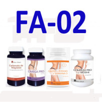 PACK FA 02 Complementos FASES ACTIVAS con EDAD FERTIL y SIN dificultad para evacuar. 30 dias