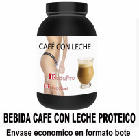 ReduPro Bebida de Café con Leche proteico, caliente o frio ENVASE ECONOMICO