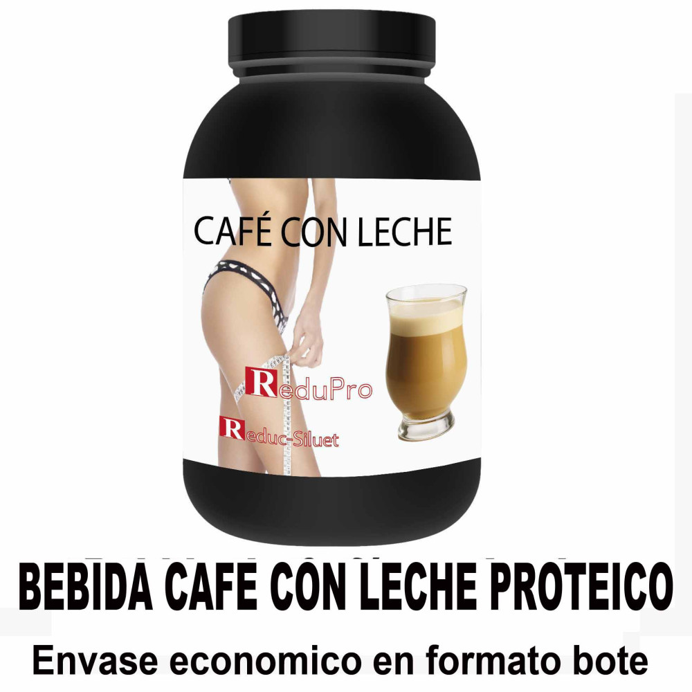 ReduPro Bebida de Café con Leche proteico, caliente o frio ENVASE ECONOMICO