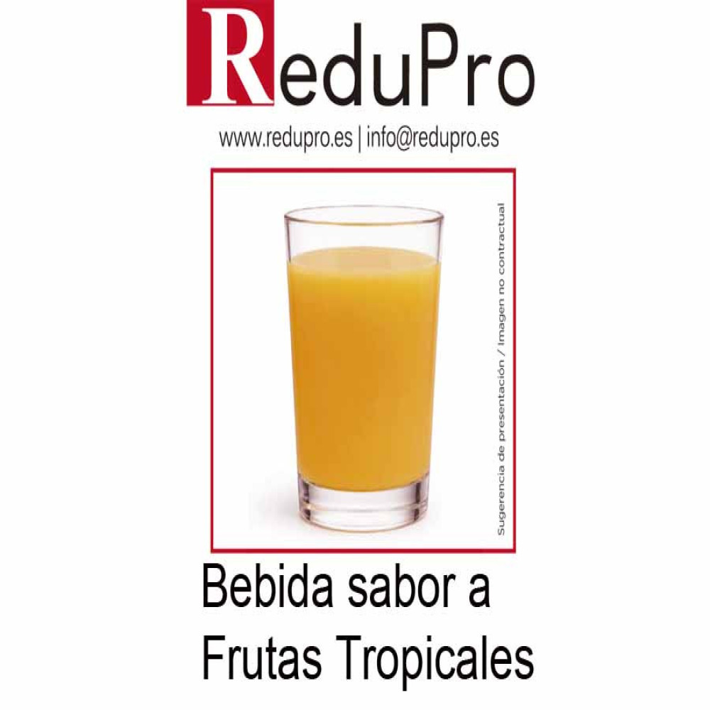 ReduPro Bebida sabor a Frutas Tropicales. 1 unidad/sobre