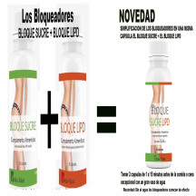 Los Bloqueadores, Bloque SUCRE + LIPD juntos en una misma capsula 60 capsulas
