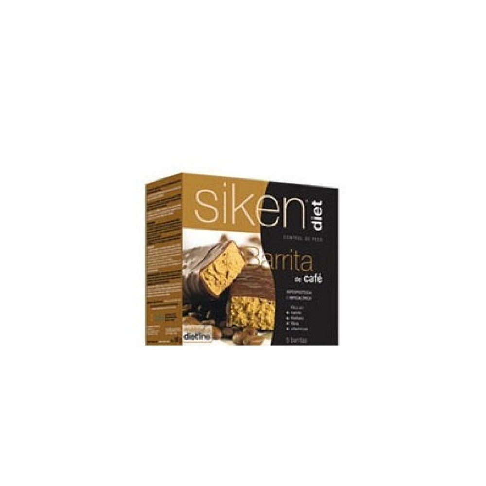 Siken diet Barritas de Café 5 unidades