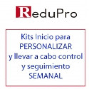 ReduPro Kits inicio para PERSONALIZAR y realizar CONTROL Y SEGUIMIENTO